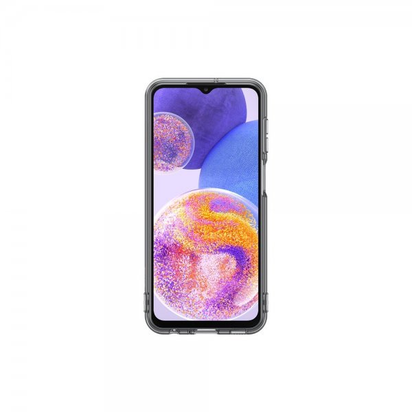 Samsung Original Galaxy A23 5G Deksel Soft Clear Cover Svart