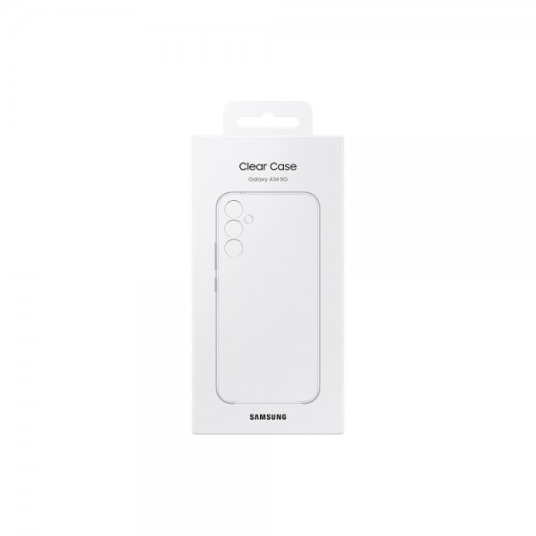 Samsung Original Galaxy A34 5G Deksel Clear Case Transparent
