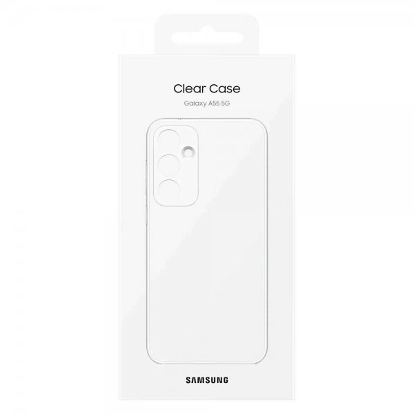 Samsung Original Galaxy A55 Deksel Clear Case Transparent