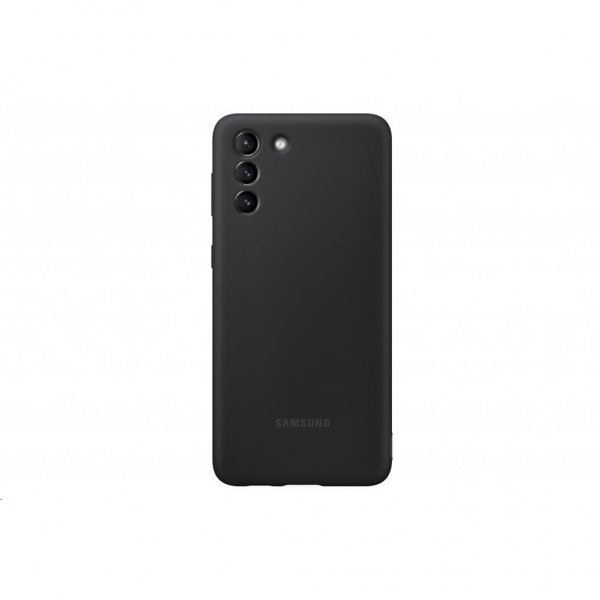 Samsung Original Galaxy S21 Plus Deksel Silicone Cover Svart