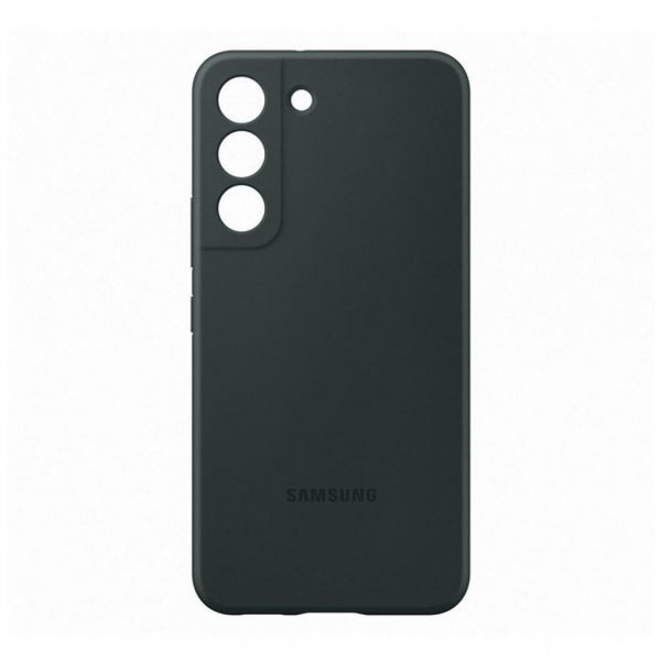 Samsung Original Galaxy S22 Plus Deksel Silicone Cover Dark Green