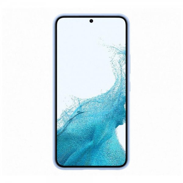 Samsung Original Galaxy S22 Plus Deksel Silicone Cover Sky Blue