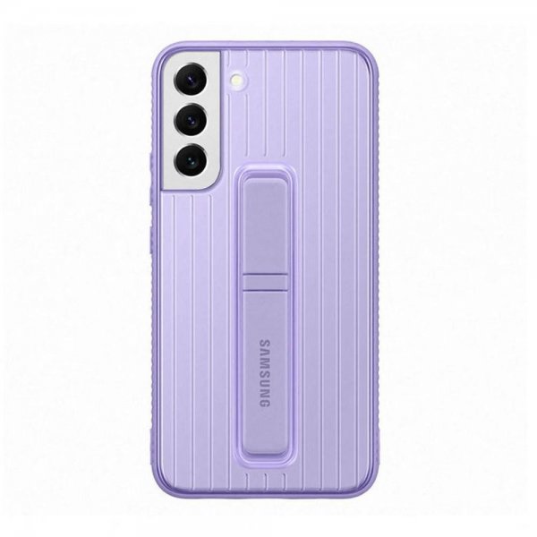 Samsung Original Galaxy S22 Deksel Protective Standing Cover Lavender