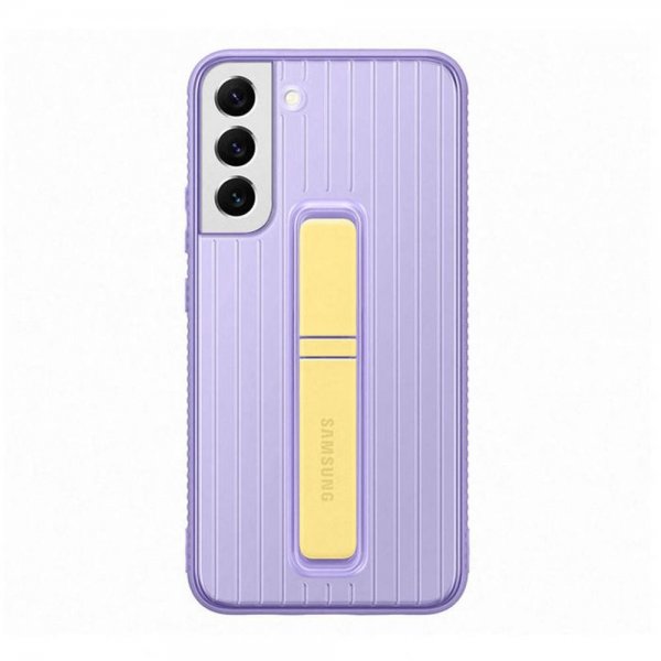 Samsung Original Galaxy S22 Deksel Protective Standing Cover Lavender