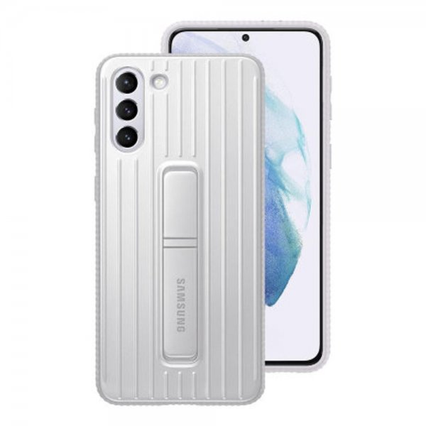 Samsung Original Galaxy S22 Deksel Protective Standing Cover Hvit