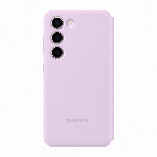 Samsung Original Galaxy S23 Plus Etui Smart View Wallet Case Lavender