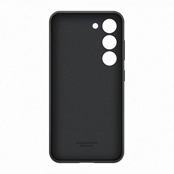 Samsung Original Galaxy S23 Deksel Leather Case Svart