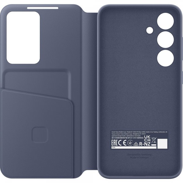 Samsung Original Galaxy S24 Plus Etui Smart View Wallet Case Violet