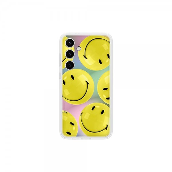Samsung Original Galaxy S24 Plus Deksel Flipsuit Case Gul