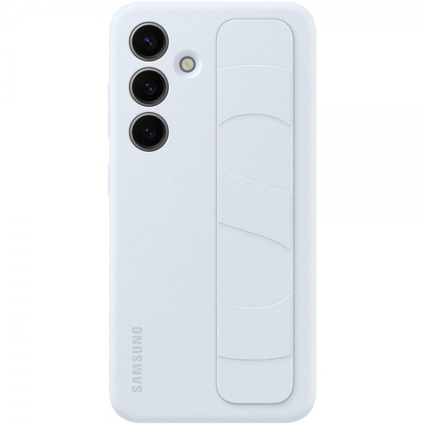Samsung Original Galaxy S24 Deksel Standing Grip Case Light Blue