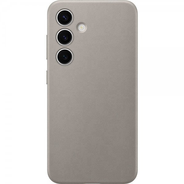 Samsung Original Galaxy S24 Deksel Vegan Leather Case Taupe