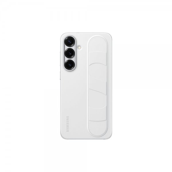Samsung Original Galaxy S25 Plus Deksel Standing Grip Case Hvit
