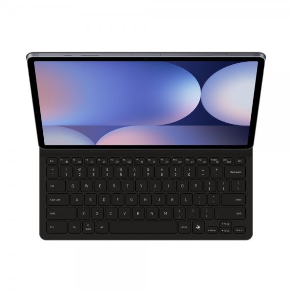 Samsung Original Galaxy Tab S9 Plus/S9 FE Plus/S10 Plus Etui Book Cover Keyboard Slim Svart