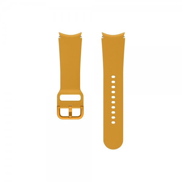 Samsung Original Galaxy Watch 20mm Armbånd Sport Band (S/M) Mustard