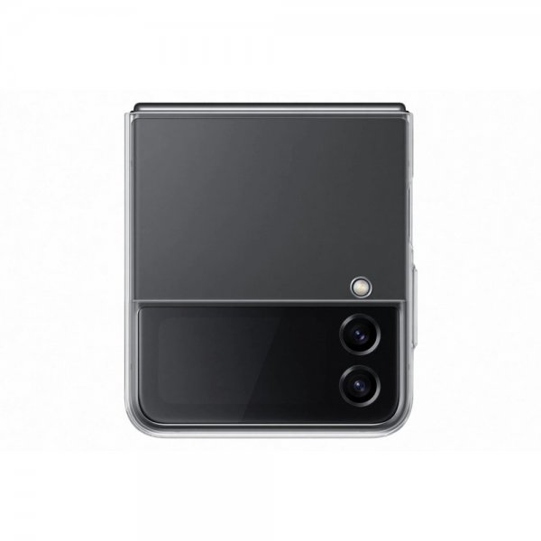 Samsung Original Galaxy Z Flip 4 Deksel Clear Slim Cover Transparent