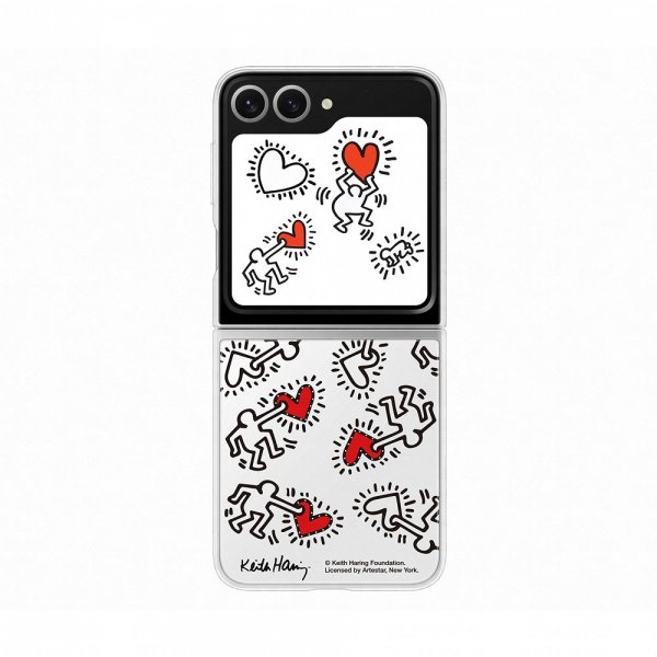 Samsung Original Galaxy Z Flip 6/Galaxy Z Flip 7 FE Deksel Flipsuit Case Hvit