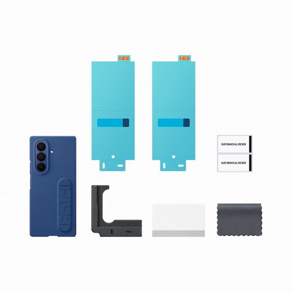 Samsung Original Galaxy Z Fold 7 Deksel Silicone Case Blå