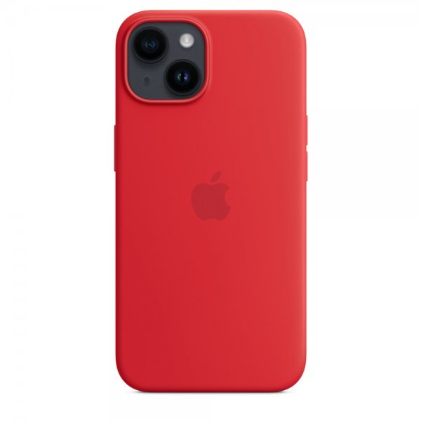 Apple Original iPhone 14 Plus Deksel Silicone Case MagSafe (PRODUCT)RED