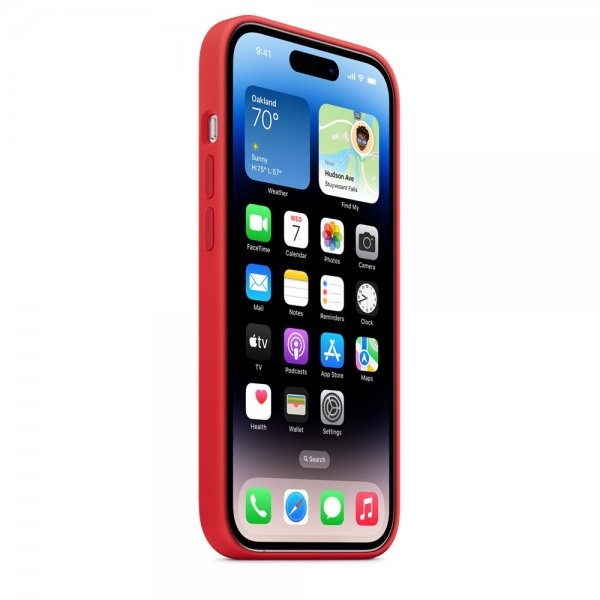 Apple Original iPhone 14 Pro Max Deksel Silicone Case MagSafe (PRODUCT)RED