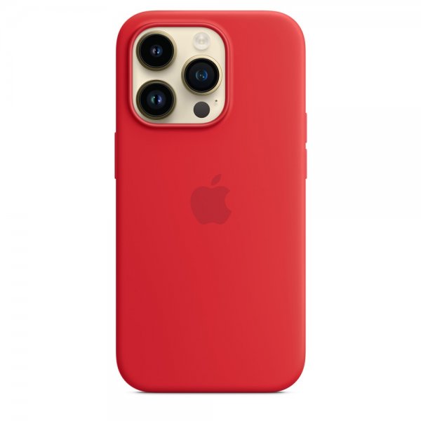 Apple Original iPhone 14 Pro Deksel Silicone Case MagSafe (PRODUCT)RED