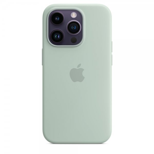 Apple Original iPhone 14 Pro Deksel Silicone Case MagSafe Suger