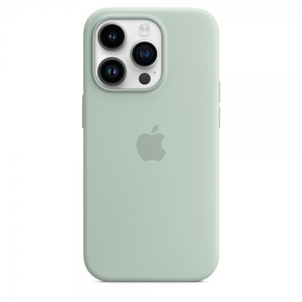 Apple Original iPhone 14 Pro Deksel Silicone Case MagSafe Suger