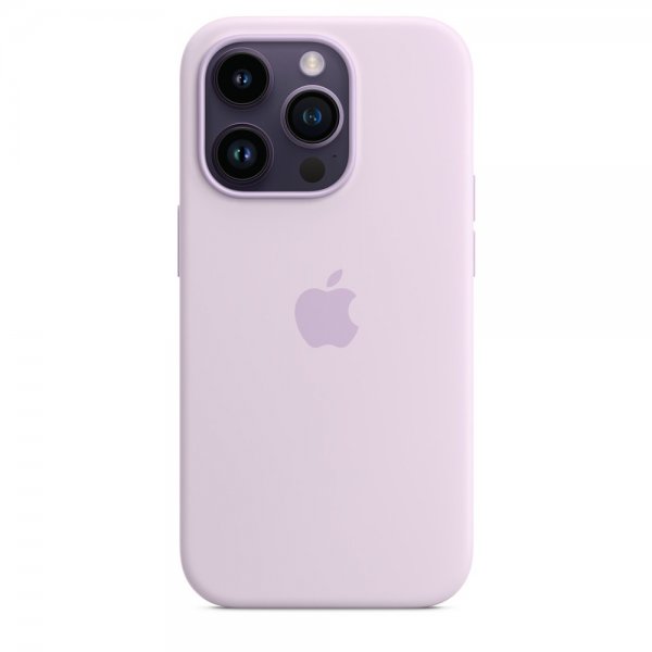 Apple Original iPhone 14 Pro Deksel Silicone Case MagSafe Syreblå