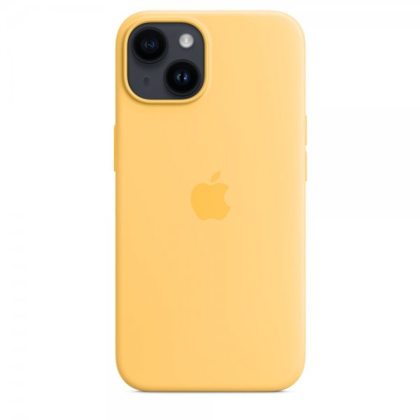 Apple Original iPhone 14 Deksel Silicone Case MagSafe Solskinn