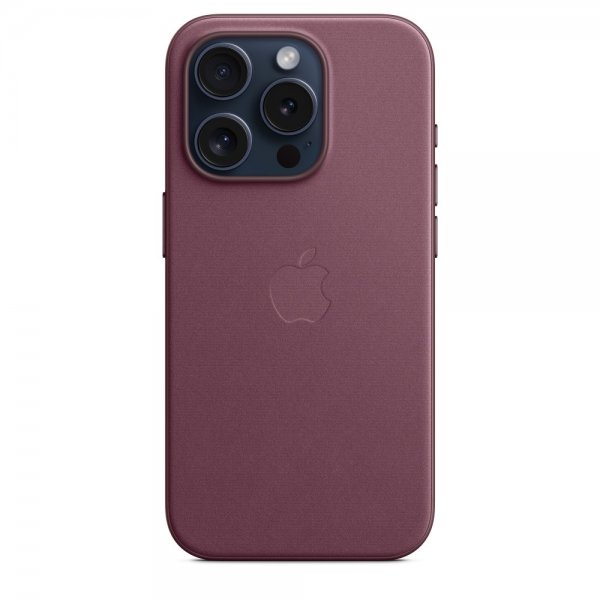Apple Original iPhone 15 Pro Max Deksel FineWoven MagSafe Mulberry