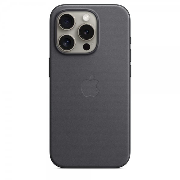Apple Original iPhone 15 Pro Max Deksel FineWoven MagSafe Svart