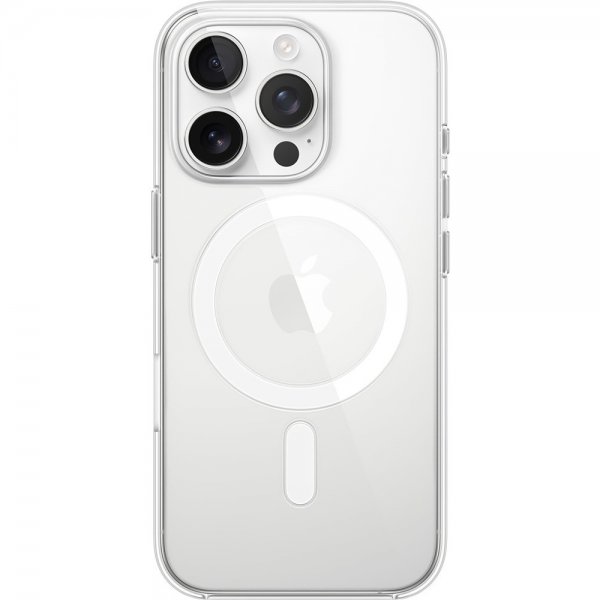 Apple Original iPhone 16 Pro Deksel Klar Deksel MagSafe Klar