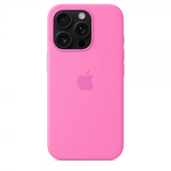 Apple Original iPhone 16 Pro Deksel Silikon Deksel MagSafe Peony