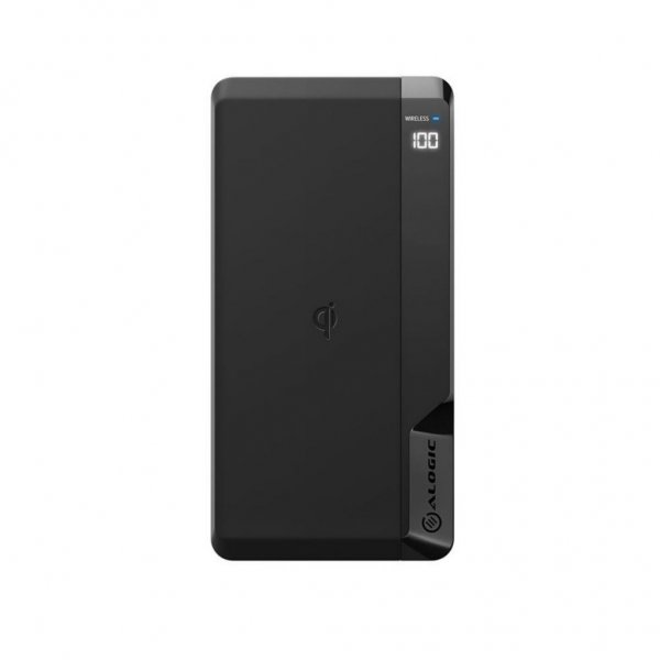 ALOGIC USB-C 10.000mAh Trådløs Power Bank Ultimate Svart