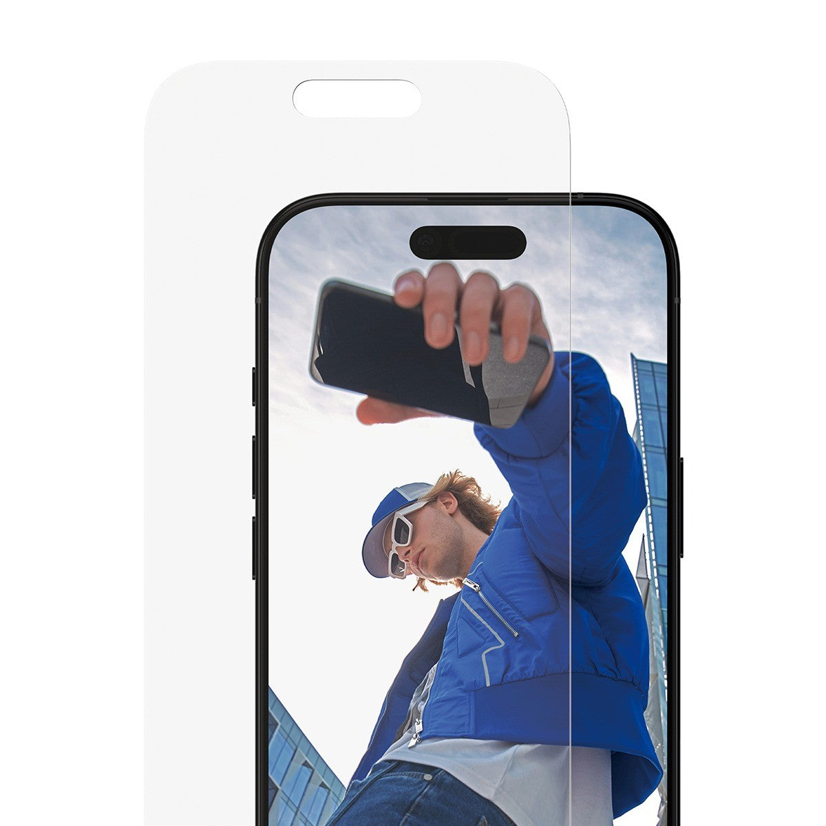 PanzerGlass iPhone 16 Pro/iPhone 17 Skjermbeskytter Classic Fit EasyAligner