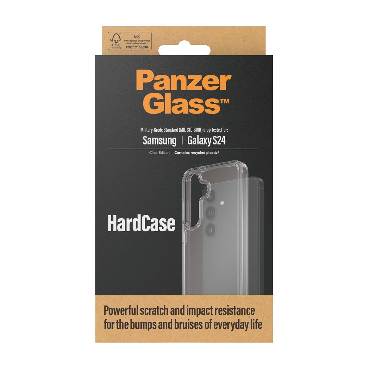 PanzerGlass Samsung Galaxy S24 Deksel HardCase Klar