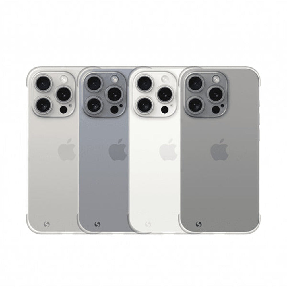 Just Mobile iPhone 15 Pro Deksel TENC Slim Fit Frost