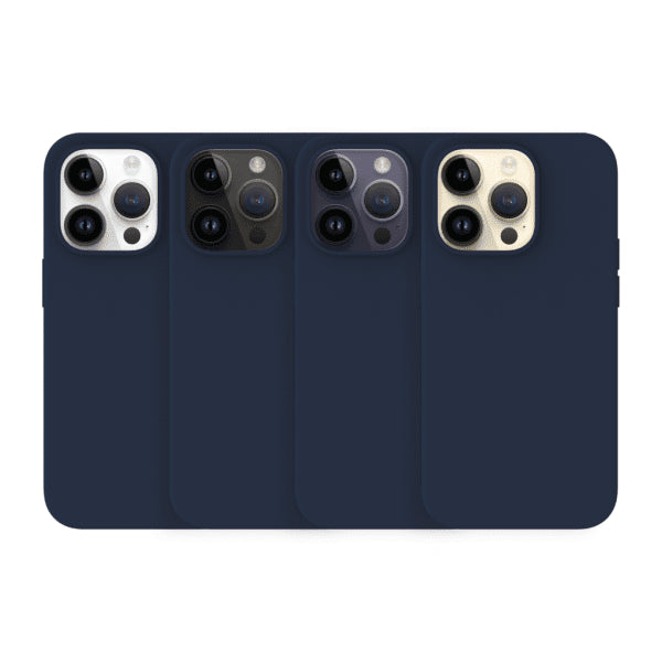 Just Mobile iPhone 14 Pro Deksel TENC Silicone MagSafe Blå