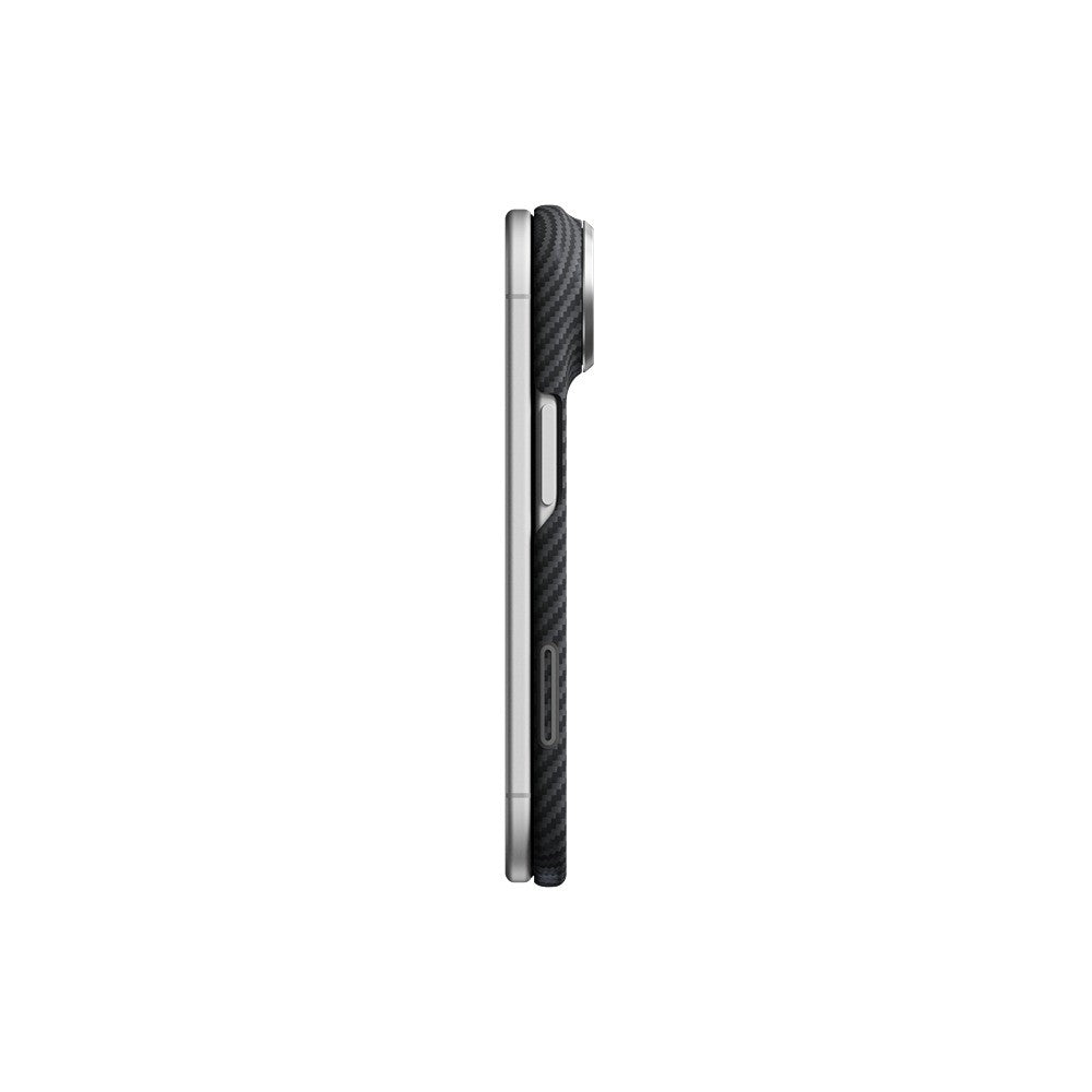 Pitaka iPhone Duo Deksel Edge MagSafe Black/Grey Twill