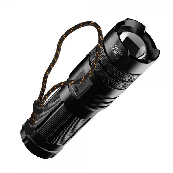 Xtorm Powerbank Flashlight 10 500 mAh USB-C PD 20W Svart