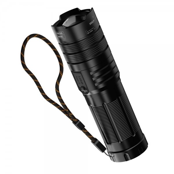 Xtorm Powerbank Flashlight 10 500 mAh USB-C PD 20W Svart