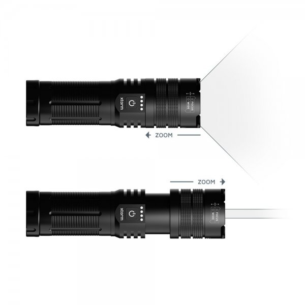 Xtorm Powerbank Flashlight 10 500 mAh USB-C PD 20W Svart
