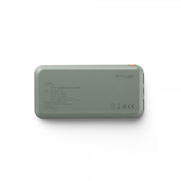 GP Powerbank Plus 10 000 mAh Grønn