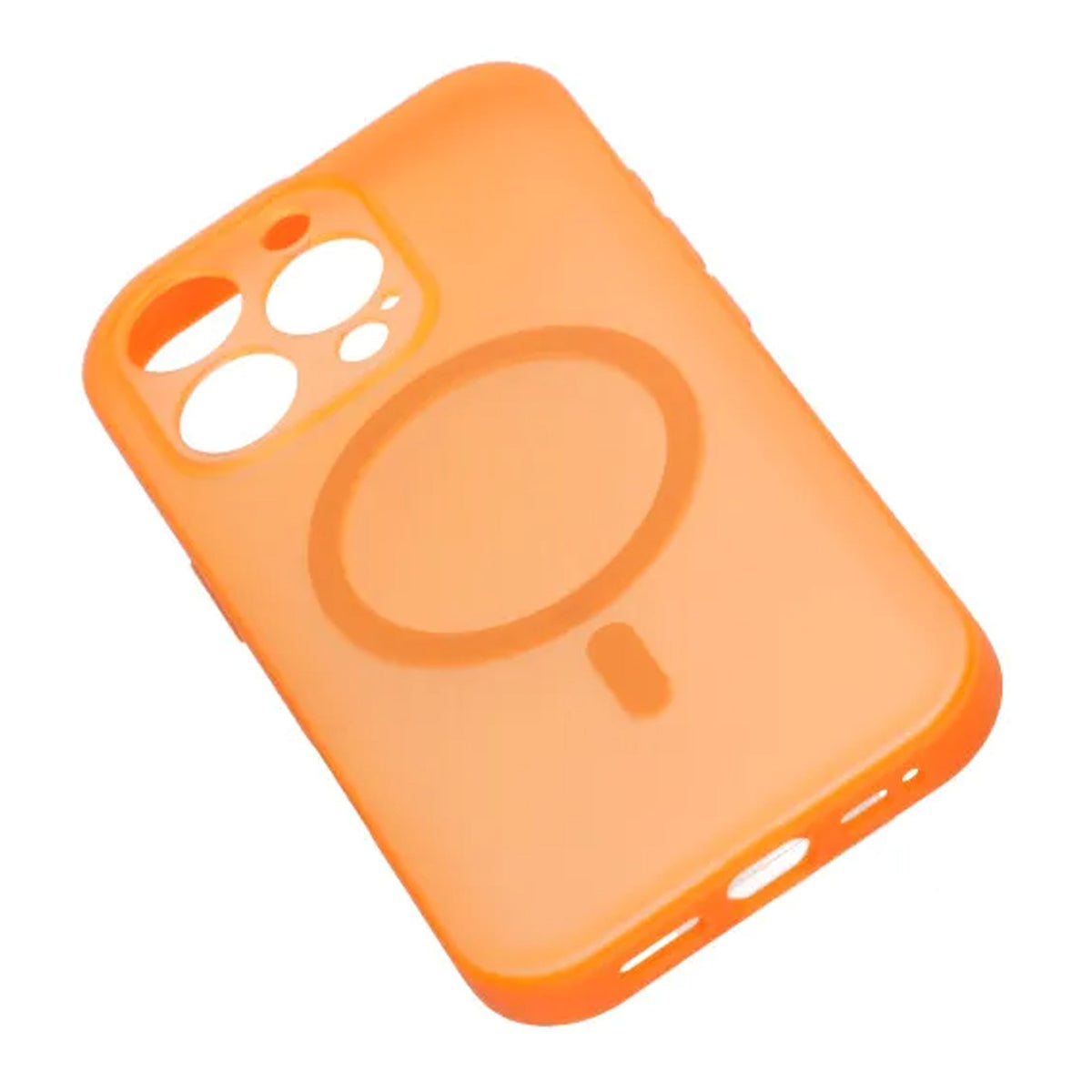 iPhone 16 Pro Max Deksel Linsebeskyttelse MagSafe Oransje