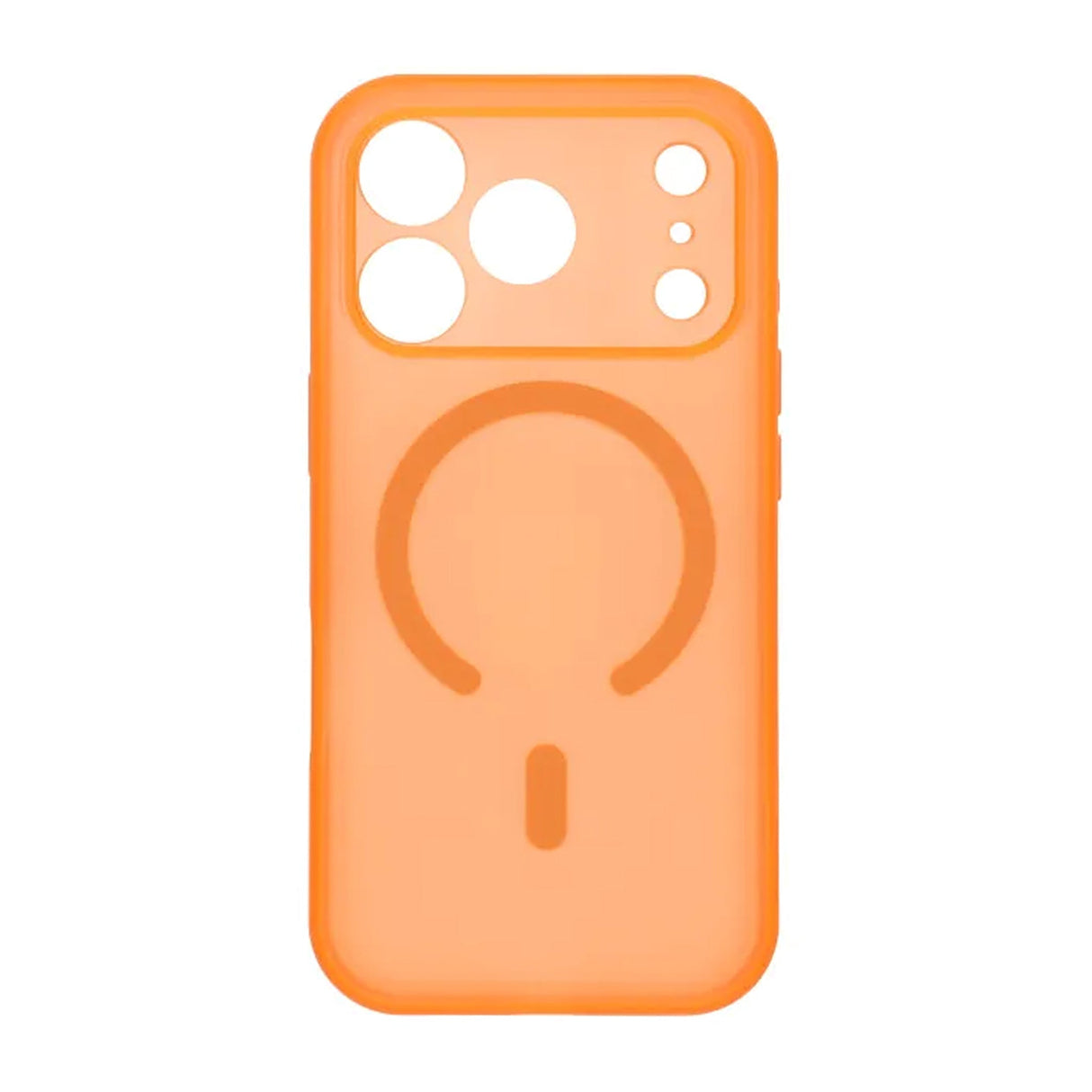 iPhone 17 Pro Max Deksel Linsebeskyttelse MagSafe Oransje