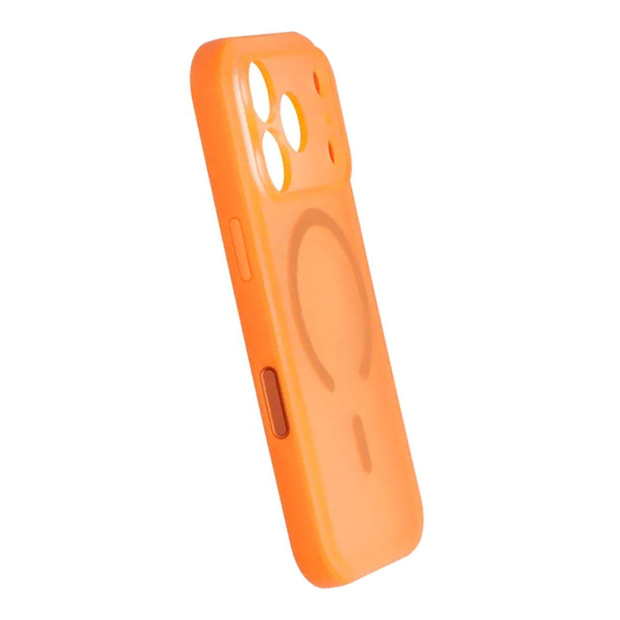 iPhone 17 Pro Deksel Linsebeskyttelse MagSafe Oransje