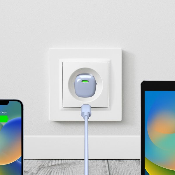 Puro Lader MiniPro GaN USB-C 20W Blå