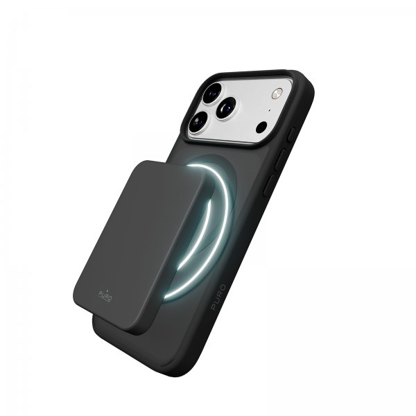 Puro iPhone 17 Pro Deksel Gradient Svart