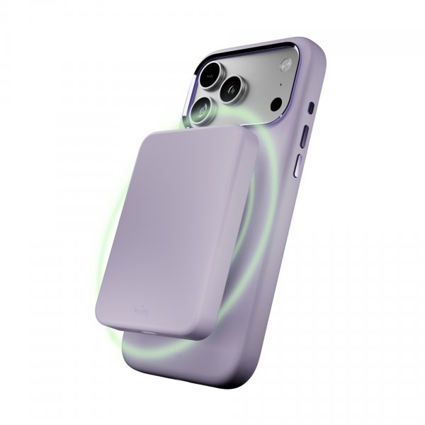 Puro iPhone 17 Pro Deksel ICON Mag Pro Lavendel
