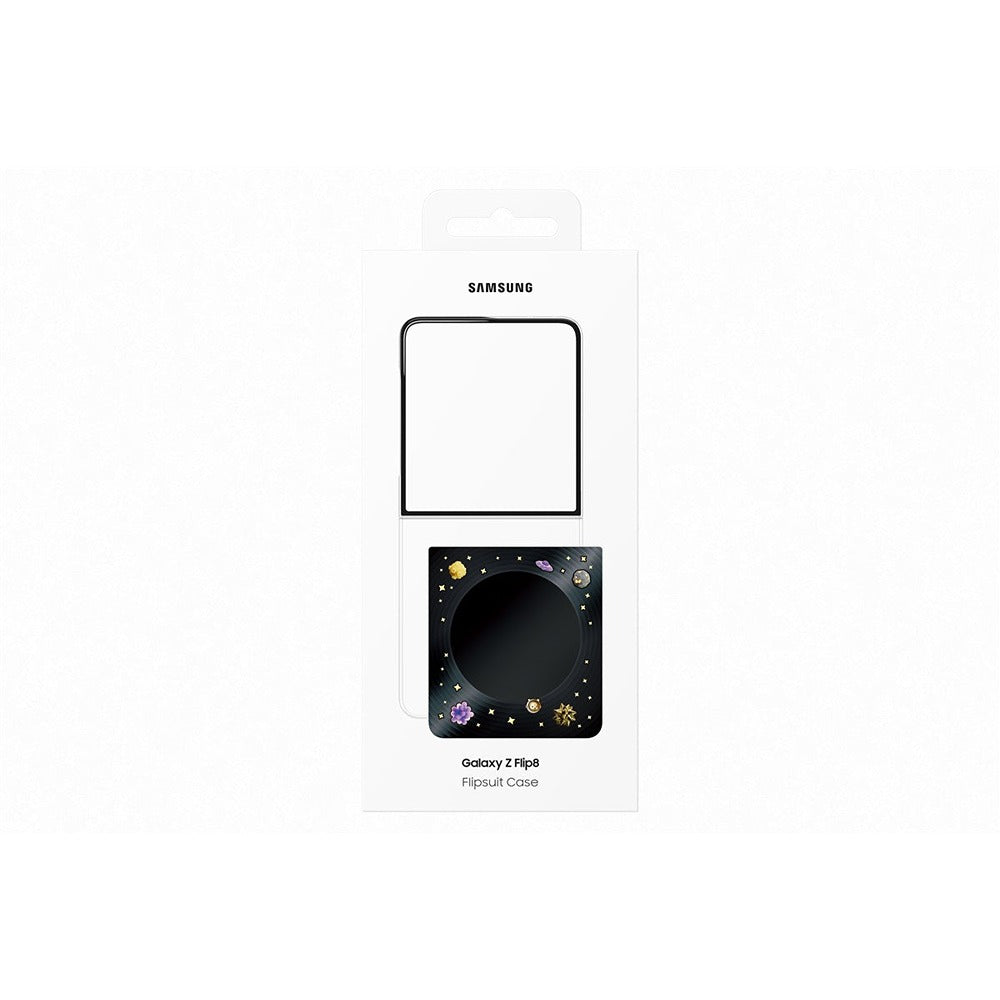 Samsung Original Samsung Galaxy Z Flip 8 Deksel Flipsuit Case Svart