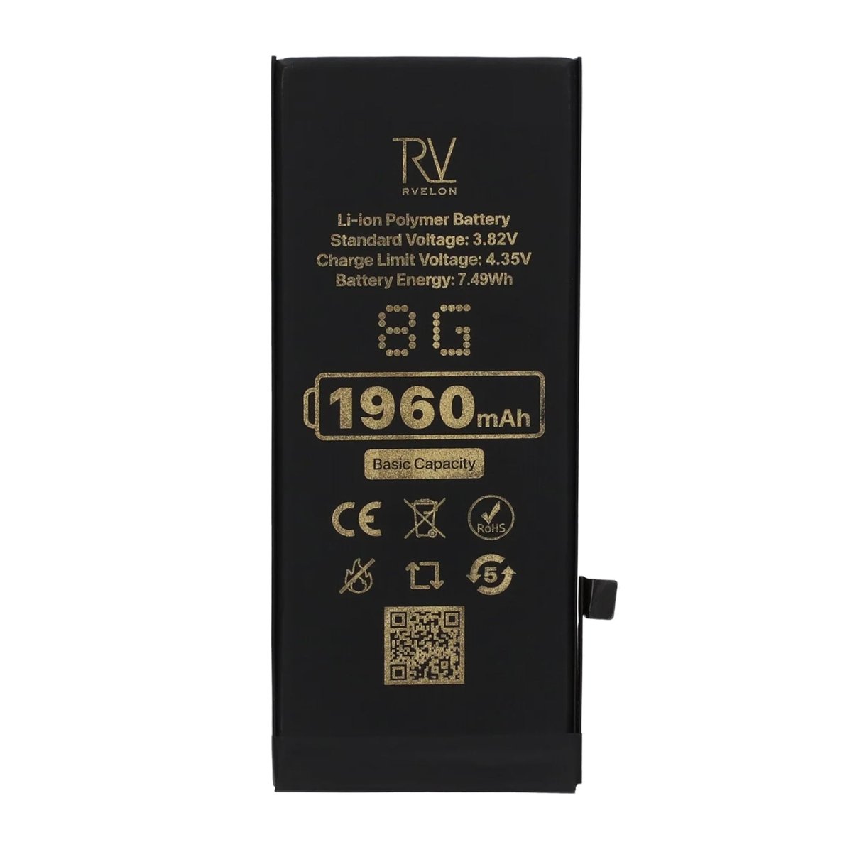 Rvelon Premium Batteri for iPhone 8 – 1960mAh